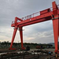 寧波MG型雙梁門式起重機施工現(xiàn)場，銷售，安裝，優(yōu)質(zhì)售后。