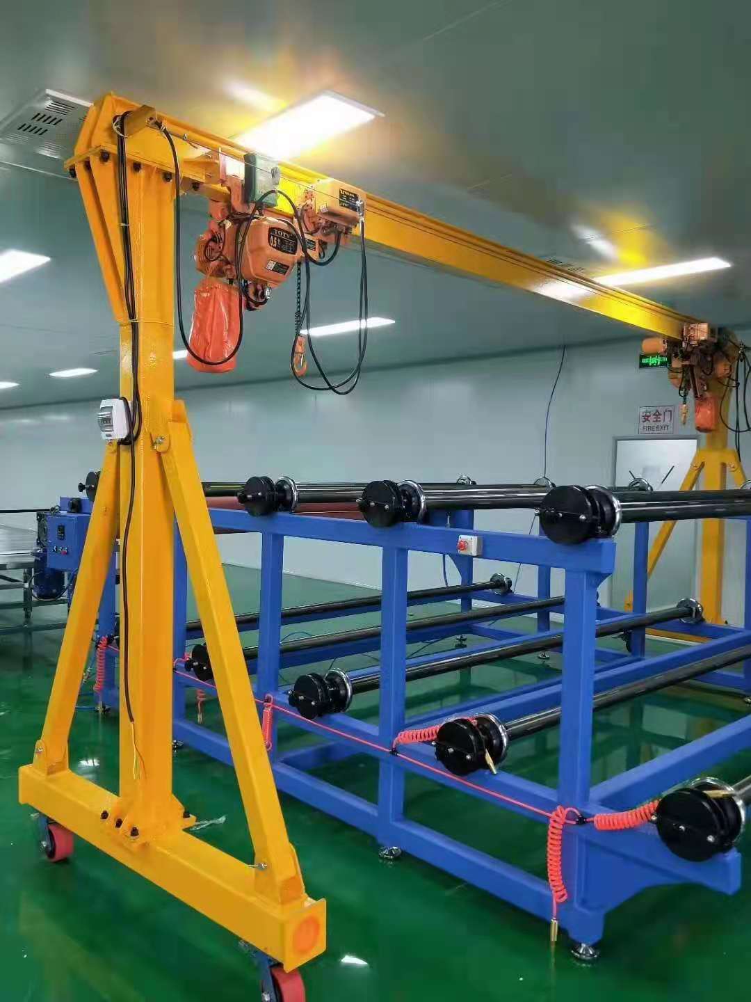 河北張家口起重機起重設備懷來天車-單梁起重機-沙城航吊