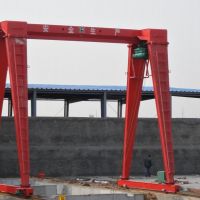 廣安門(mén)式起重機(jī)調(diào)試運(yùn)行